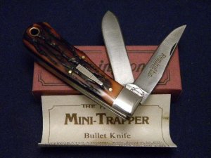 Remington Bullet 1991 R1178 Delrin Mini Trapper Knife - NIB