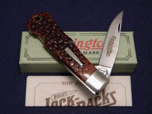 Remington Bullet 1984 R1173L Delrin Lockback Knife - NIB