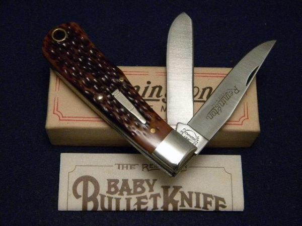 Remington Bullet 1983 R1173 Delrin Baby Bullet Knife in Box Remington Bullet 1983 R1173 Delrin Baby Bullet Knife in Box