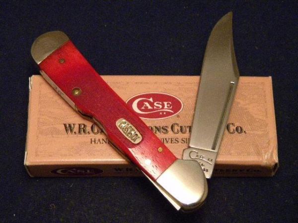 Case XX USA 1998 Red Saw Bone 61549L SS Copperlock Knife - SFO - NIB