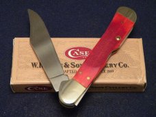 Case XX USA 1998 Red Saw Bone 61549L SS Copperlock Knife - SFO - NIB