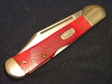 Case XX USA 1998 Red Saw Bone 61549L SS Copperlock Knife - SFO - NIB