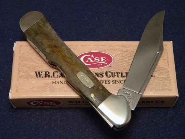 Case XX USA 1997 Smooth Molassis Bone 61549L SS Copperlock Knife - SFO - NIB Case XX USA 1997 Smooth Molassis Bone 61549L SS Copperlock Knife - SFO - NIB