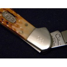 Case XX USA 1998 Pig Skin Orange Bone 61549L SS Copperlock Knife - SFO - NIB Case XX USA 1998 Pig Skin Orange Bone 61549L SS Copperlock Knife - SFO - NIB