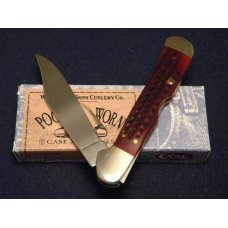 Case XX USA 1999 Pocket Worn Red Bone 61549L SS Pearl Premier Copperlock Knife - SFO - NIB Case XX USA 1999 Pocket Worn Red Bone 61549L SS Pearl Premier Copperlock Knife - SFO - NIB