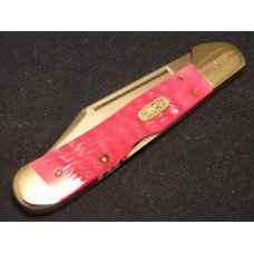 Case XX USA 1998 Pink Bubba Gum Rogers Bone 61549L SS Copperlock Knife - SFO - NIB Case XX USA 1998 Pink Bubba Gum Rogers Bone 61549L SS Copperlock Knife - SFO - NIB