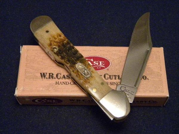 Case XX USA 1998 Butternut Rogers Bone 61549L SS Copperlock Knife - SFO - NIB Case XX USA 1998 Butternut Rogers Bone 61549L SS Copperlock Knife - SFO - NIB