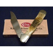 Case XX USA 1998 Butternut Rogers Bone 61549L SS Copperlock Knife - SFO - NIB Case XX USA 1998 Butternut Rogers Bone 61549L SS Copperlock Knife - SFO - NIB