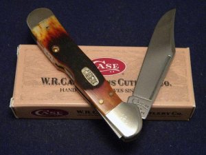Case XX USA 1998 Chestnut Saw Bone 61549L SS Copperlock Knife - SFO - NIB