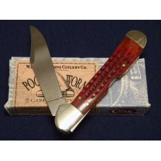 Case XX USA 1997 Pocket Worn Red Bone 61549L SS Copperlock Knife - NIB