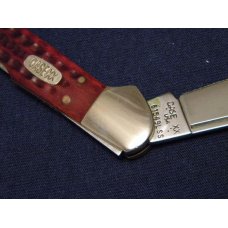 Case XX USA 1997 Pocket Worn Red Bone 61549L SS Copperlock Knife - NIB
