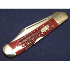 Case XX USA 1997 Pocket Worn Red Bone 61549L SS Copperlock Knife - NIB