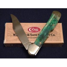 Case XX USA 1997 Smooth Green Appalossa Bone 61549L SS Copperlock Knife - SFO - NIB Case XX USA 1997 Smooth Green Appalossa Bone 61549L SS Copperlock Knife - SFO - NIB