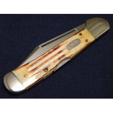 Case XX USA 1997 Burnt White Jigged Bone 61549L SS Copperlock Knife - SFO - NIB Case XX USA 1997 Burnt White Jigged Bone 61549L SS Copperlock Knife - SFO - NIB