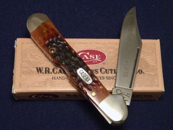 Case XX USA 1998 Brown Chestnut Bone 61549L SS Pearl Premier Copperlock Knife - NIB Case XX USA 1998 Brown Chestnut Bone 61549L SS Pearl Premier Copperlock Knife - NIB