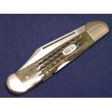 Case XX USA 1998 Pocket Worn Green Bone 61549L SS Pearl Premier Copperlock Knife - NIB Case XX USA 1998 Pocket Worn Green Bone 61549L SS Pearl Premier Copperlock Knife - NIB