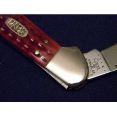 Case XX USA 2000 Pocket Worn Red Bone 61549L SS Copperlock Knife 01-01-00 Shield - SFO - NIB Case XX USA 2000 Pocket Worn Red Bone 61549L SS Copperlock Knife 01-01-00 Shield - SFO - NIB