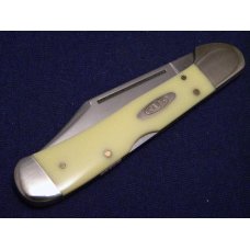 Case XX USA 2000 Yellow Composition 31549L CV Copperlock Knife - NIB Case XX USA 2000 Yellow Composition 31549L CV Copperlock Knife - NIB