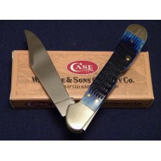 Case XX USA 2000 Rogers Jigged Blue Bone 61549L SS Copperlock Knife - NIB Case XX USA 2000 Rogers Jigged Blue Bone 61549L SS Copperlock Knife - NIB