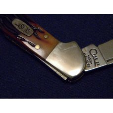 Case XX USA 1997 Brown Worm Groove Bone 61549L SS Copperlock Knife - SFO - NIB Case XX USA 1997 Brown Worm Groove Bone 61549L SS Copperlock Knife - SFO - NIB
