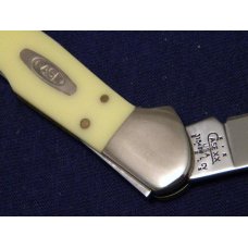 Case XX USA 2002 Yellow Composition 31549L CV Wharncliff Copperlock Knife - SFO - NIB Case XX USA 2002 Yellow Composition 31549L CV Wharncliff Copperlock Knife - SFO - NIB