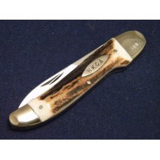 Kissing Crane Rob Klass Solingen Germany Stag 1980 NKCA Museum Founders Whittler Knife Kissing Crane Rob Klass Solingen Germany Stag 1980 NKCA Museum Founders Whittler Knife