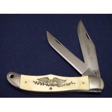 Schrade USA 260SC Scrimshaw Folding Hunter Knife - NIB Schrade USA 260SC Scrimshaw Folding Hunter Knife - NIB