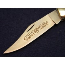 Schrade Wostenholm IXL Sheffield England Big Micarta Lockback Knife - MIB Schrade Wostenholm IXL Sheffield England Big Micarta Lockback Knife - MIB