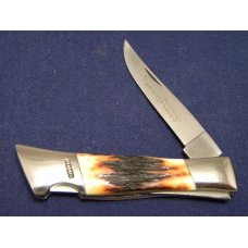 Schrade Wostenholm IXL Sheffield England Stag Lockback - MIB