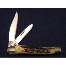 Case XX Stainless USA 4 Dot (1976) Stag 52087 SSP Razor Edge 2 Blade Stockman Knife Case XX Stainless USA 4 Dot (1976) Stag 52087 SSP Razor Edge 2 Blade Stockman Knife