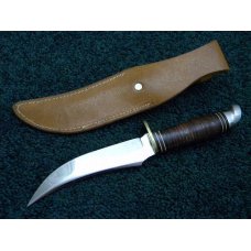 Western Boulder, Colo. USA L39 Leather Fixed Blade Sheath Knife Western Boulder, Colo. USA L39 Leather Fixed Blade Sheath Knife