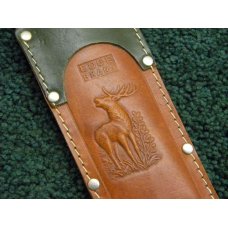 Edge Brand Solingen Germany #469 Stag Bowie Sheath Knife