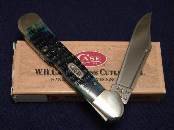 Case XX USA 1997 Teal Jigged Bone 61549L SS Copperlock Knife - Pre Production Quality Test Run - NIB Case XX USA 1997 Teal Jigged Bone 61549L SS Copperlock Knife - Pre Production Quality Test Run - NIB