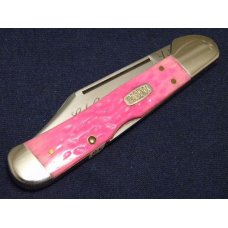 Case XX USA 1998 Pink Bubba Gum Jigged Bone 61549L SS Lady Case Copperlock Knife - SFO - NIB Case XX USA 1998 Pink Bubba Gum Jigged Bone 61549L SS Lady Case Copperlock Knife - SFO - NIB