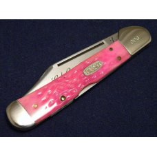 Case XX USA 1998 Pink Bubba Gum Jigged Bone 61549L SS Lady Case Copperlock Knife - SFO - NIB Case XX USA 1998 Pink Bubba Gum Jigged Bone 61549L SS Lady Case Copperlock Knife - SFO - NIB