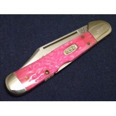 Case XX USA 1998 Pink Bubba Gum Jigged Bone 61549L SS Lady Case Copperlock Knife - SFO - NIB Case XX USA 1998 Pink Bubba Gum Jigged Bone 61549L SS Lady Case Copperlock Knife - SFO - NIB