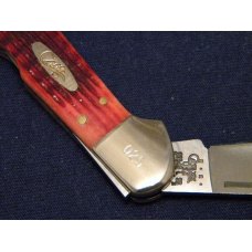 Case XX USA 2001 Tested Red Bone 61549L SS Copperlock Knife - SFO - NIB Case XX USA 2001 Tested Red Bone 61549L SS Copperlock Knife - SFO - NIB