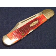 Case XX USA 2001 Tested Red Bone 61549L SS Copperlock Knife - SFO - NIB Case XX USA 2001 Tested Red Bone 61549L SS Copperlock Knife - SFO - NIB