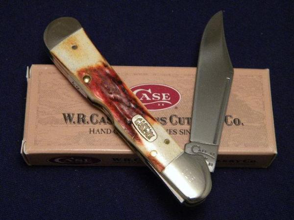 Case XX USA 1998 Rut Season Stag 51549L SS Copperlock Knife - SFO - NIB Case XX USA 1998 Rut Season Stag 51549L SS Copperlock Knife - SFO - NIB