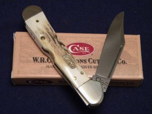 Case XX USA 1999 Genuine Vintage Stag 51549L SS Copperlock Knife - NIB