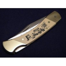 Schrade + Uncle Henry USA LB7 Limited Edition Scrimshaw Folding Lockback Knife - NIB Schrade + Uncle Henry USA LB7 Limited Edition Scrimshaw Folding Lockback Knife - NIB
