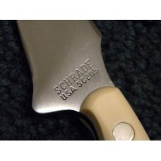 Schrade USA SC205 Scrimshaw Sharpfinger Sheath Knife - NIB