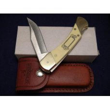 Schrade + USA 507SC Big Cat Scrimshaw Folding Lockback Knife - NIB