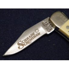 Schrade + USA 511SC Scrimshaw Mini Folding Lockback Knife c. 1993 - NIB Schrade + USA 511SC Scrimshaw Mini Folding Lockback Knife c. 1993 - NIB