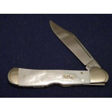 Case XX USA 2000 81549 L SS Genuine Mother of Pearl Copperlock Knife - SFO - NIB Case XX USA 2000 81549 L SS Genuine Mother of Pearl Copperlock Knife - SFO - NIB
