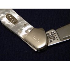 Case XX USA 2000 81549 L SS Genuine Mother of Pearl Copperlock Knife - SFO - NIB Case XX USA 2000 81549 L SS Genuine Mother of Pearl Copperlock Knife - SFO - NIB