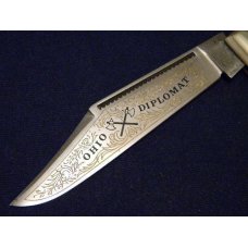 Battle Axe Brand Hickey & Shouse Germany Wood Coke Bottle Knife Battle Axe Brand Hickey & Shouse Germany Wood Coke Bottle Knife