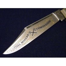 Battle Axe Brand Hickey & Shouse Germany Wood Coke Bottle Knife Battle Axe Brand Hickey & Shouse Germany Wood Coke Bottle Knife