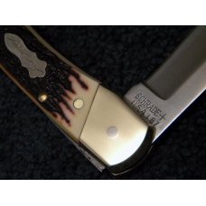 Schrade + USA LB8 Uncle Henry Staglon Papa Bear Folding Lockback Knife - NIB