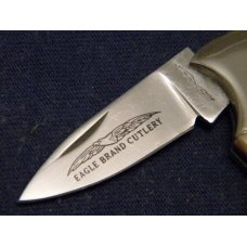 Parker Cut Co Japan Abalone Pearl Eagle Brand Little Lockback Knife Parker Cut Co Japan Abalone Pearl Eagle Brand Little Lockback Knife